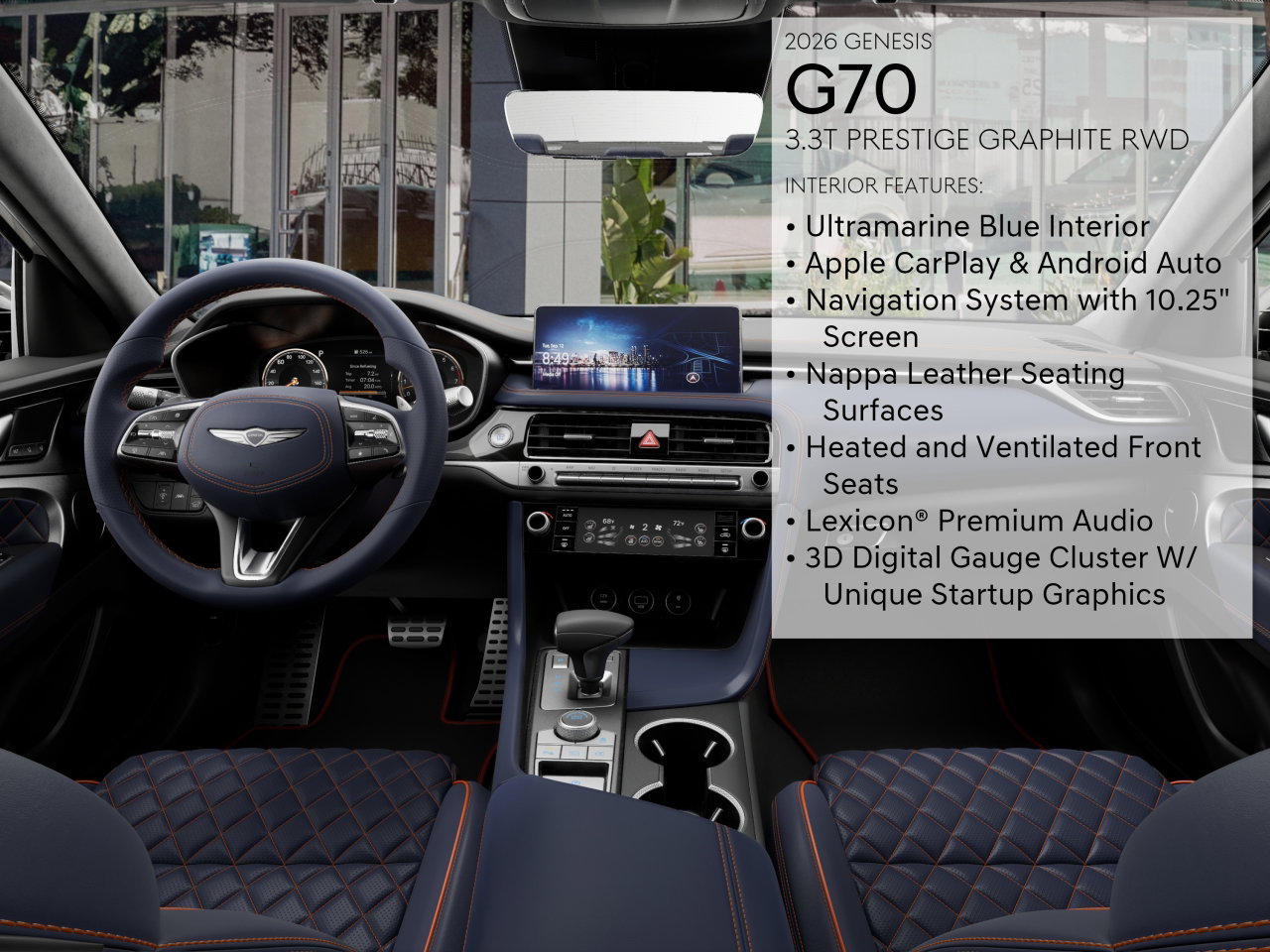 2026 GENESIS G70 Prestige Graphite - Photo 76