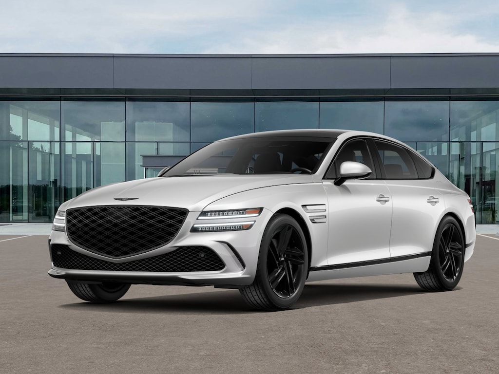 New 2026 Genesis G80 3.5T Prestige Black Sedan
