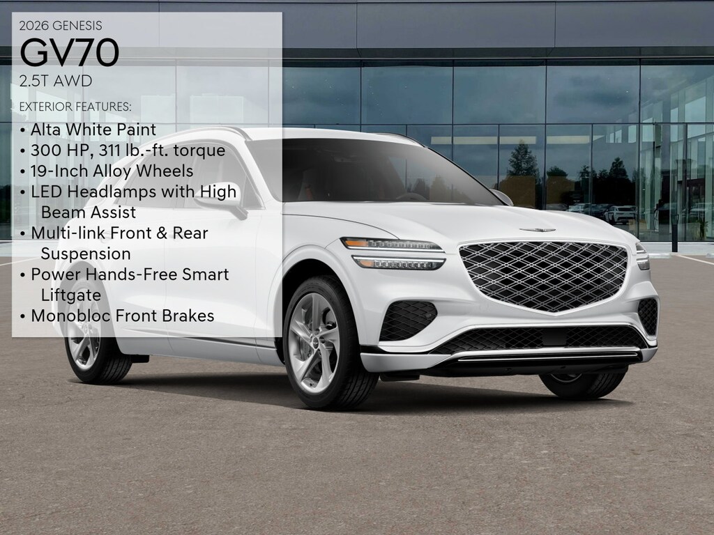 New 2026 Genesis GV70 2.5T SUV