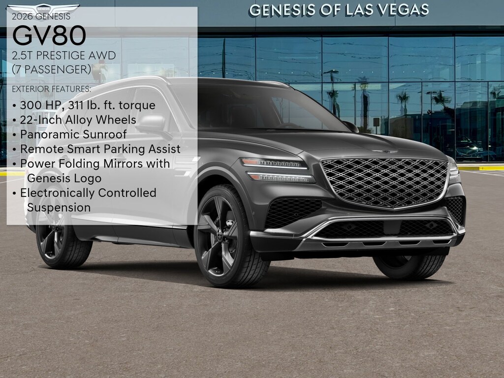 New 2026 Genesis GV80 2.5T Prestige SUV