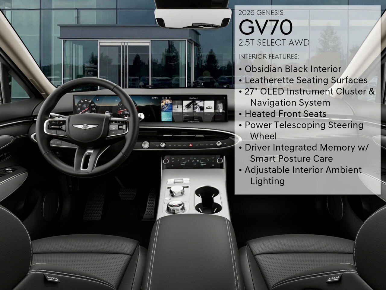 2026 GENESIS GV70 Select - Photo 17