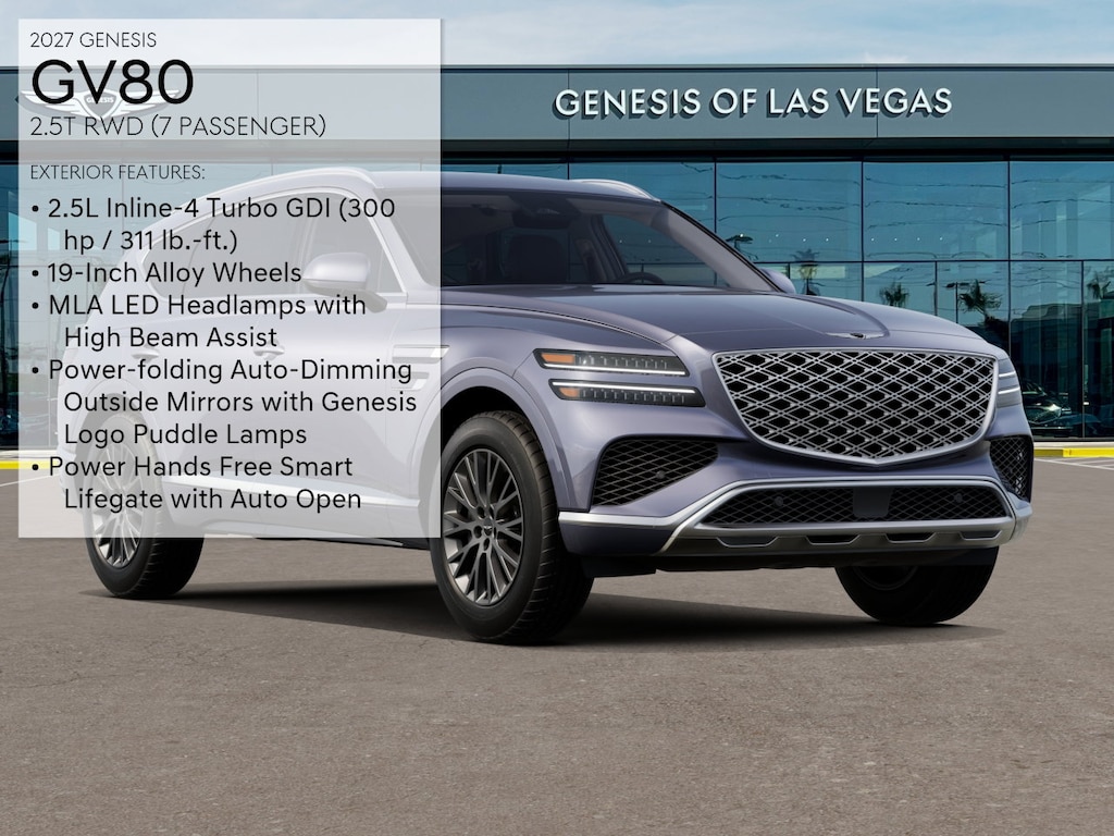 New 2027 Genesis GV80 2.5T SUV