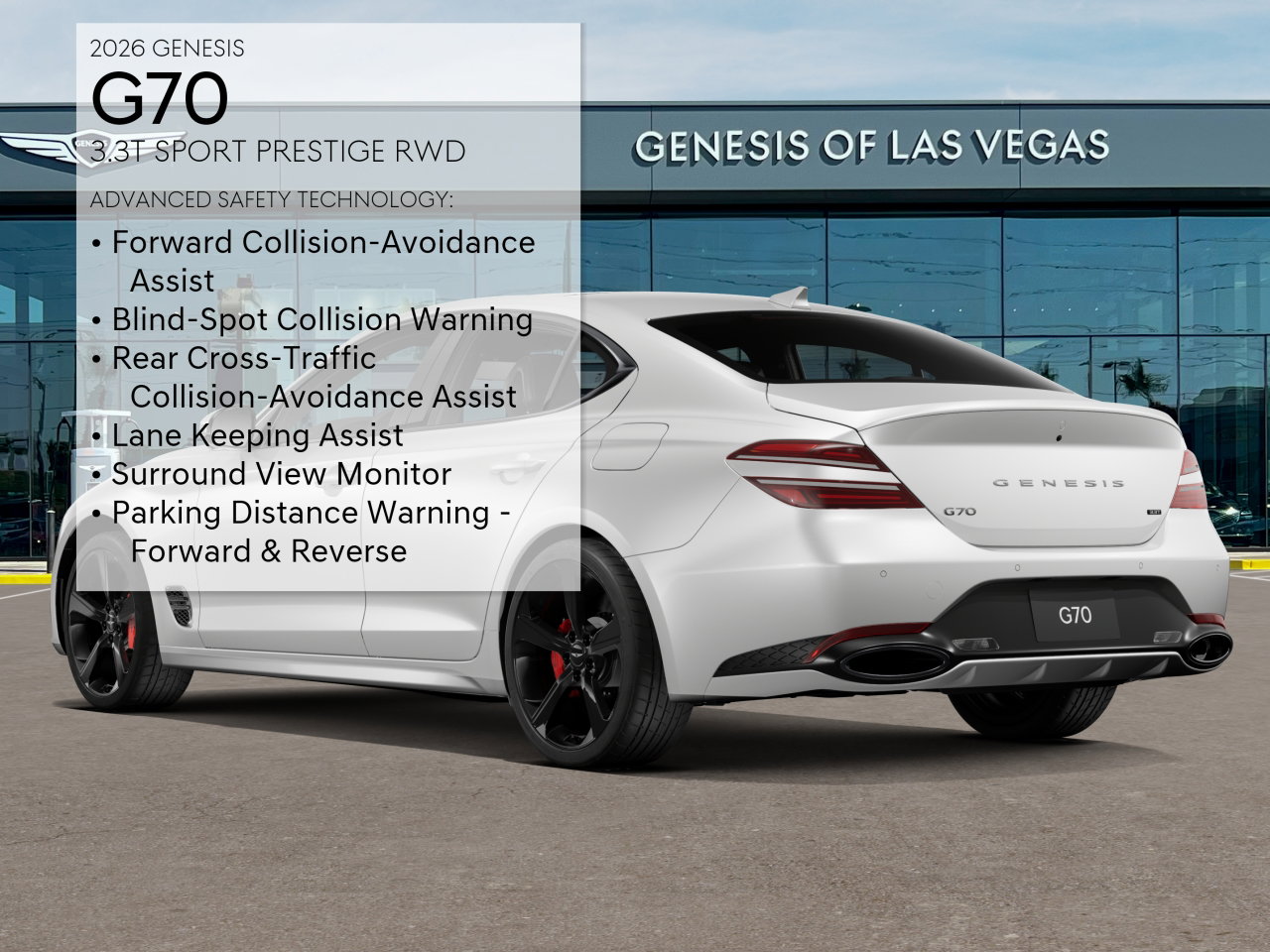 2026 GENESIS G70 Sport Prestige - Photo 7