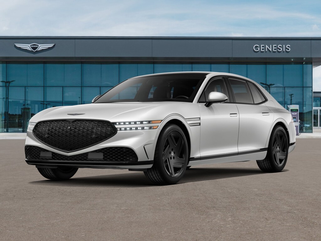 New 2026 Genesis G90 3.5T E-SC Mhev Prestige Black Sedan