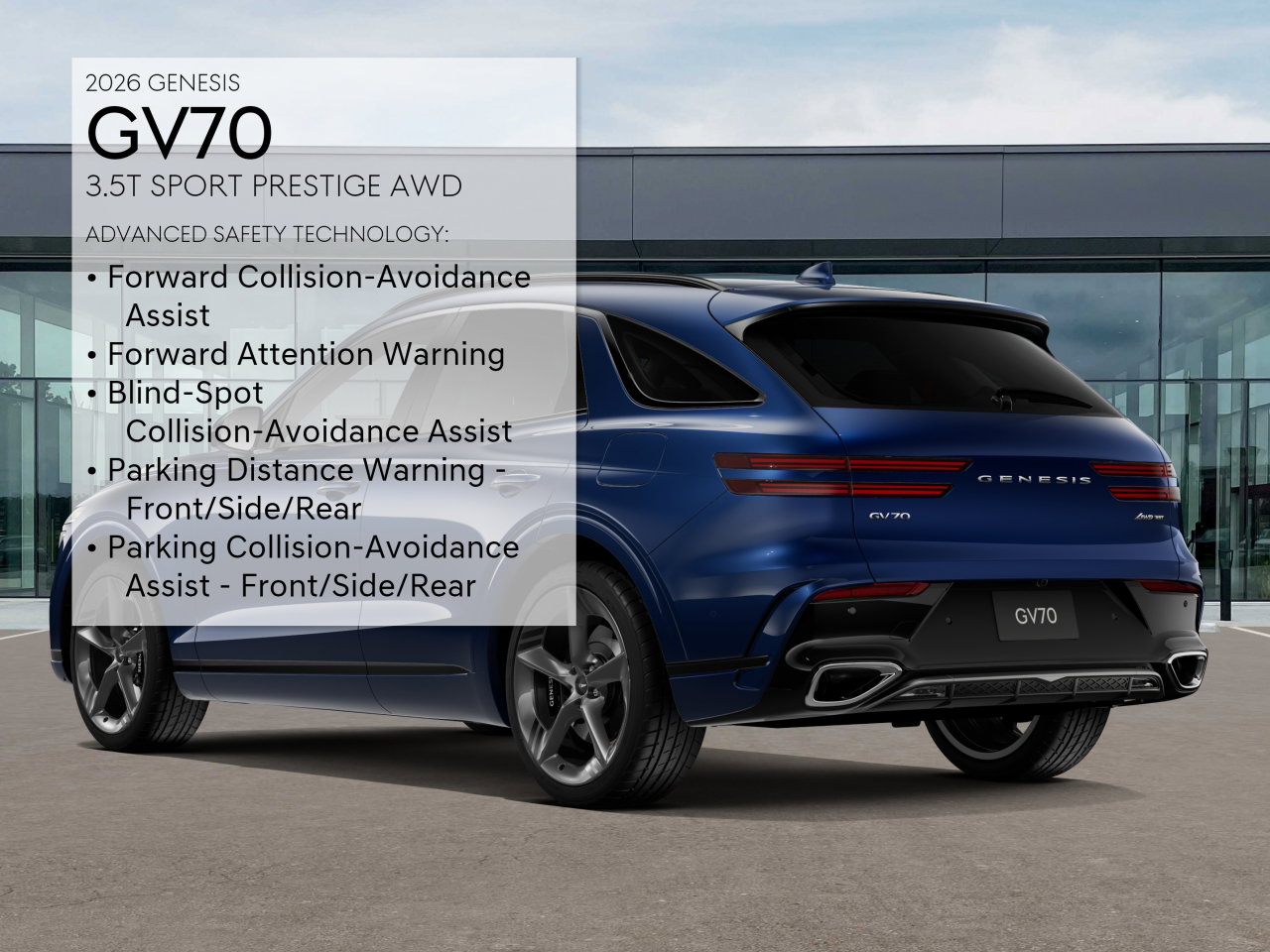 2026 GENESIS GV70 Sport Prestige - Photo 38