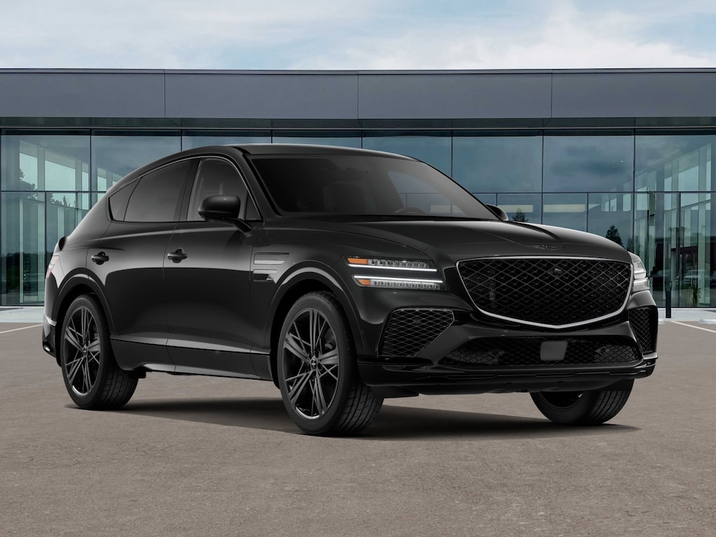 New 2026 Genesis GV80 Coupe 3.5T E-SC Mhev Prestige Black SUV