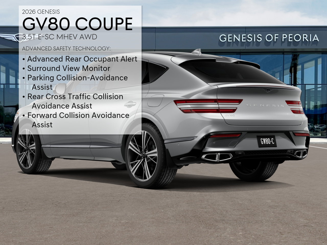 2026 GENESIS GV80 Coupe E-SC - Photo 30