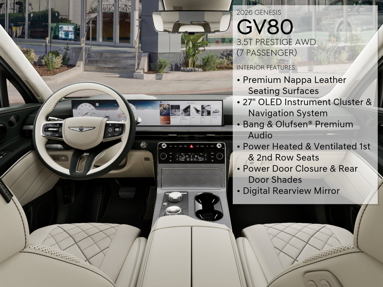 2026 GENESIS GV80 Prestige - Photo 56