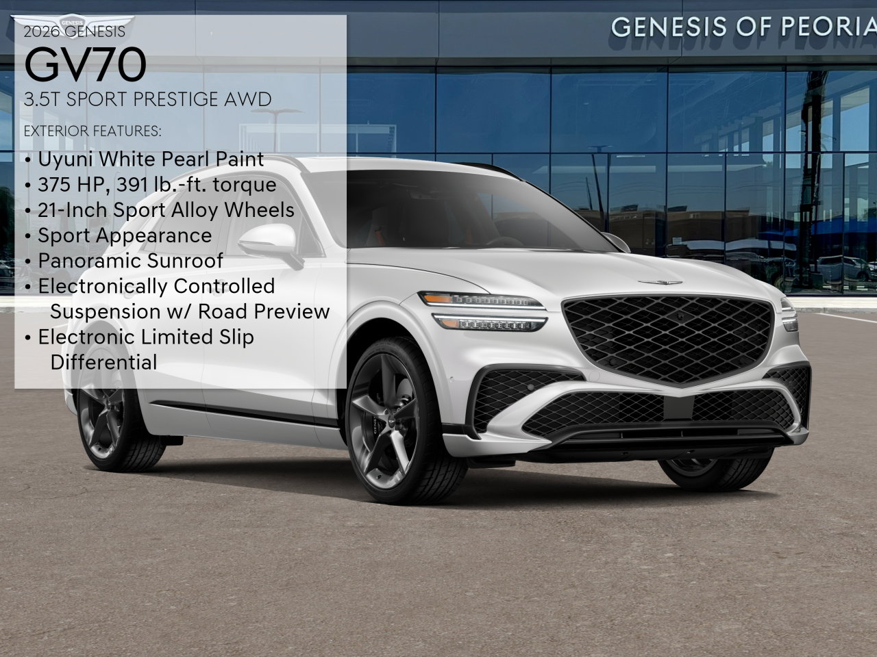 2026 GENESIS GV70 Sport Prestige - Photo 26