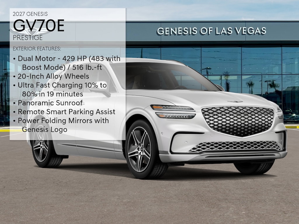 New 2027 Genesis Electrified GV70 Prestige 20 SUV