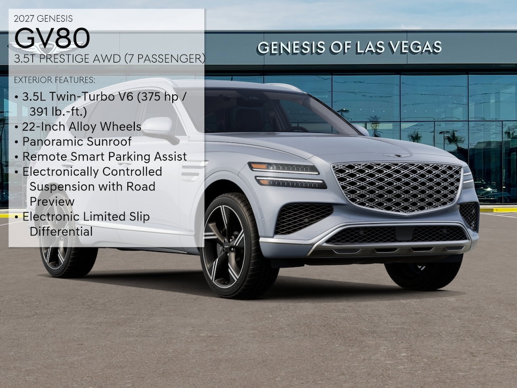 New 2027 Genesis GV80 3.5T Prestige SUV