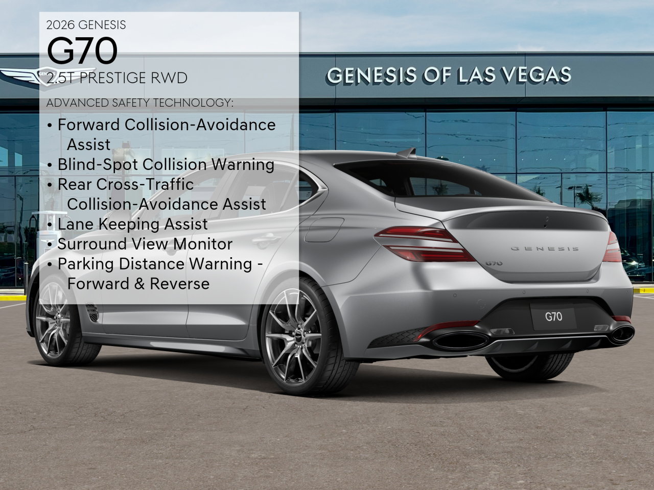 2026 GENESIS G70 Prestige - Photo 7