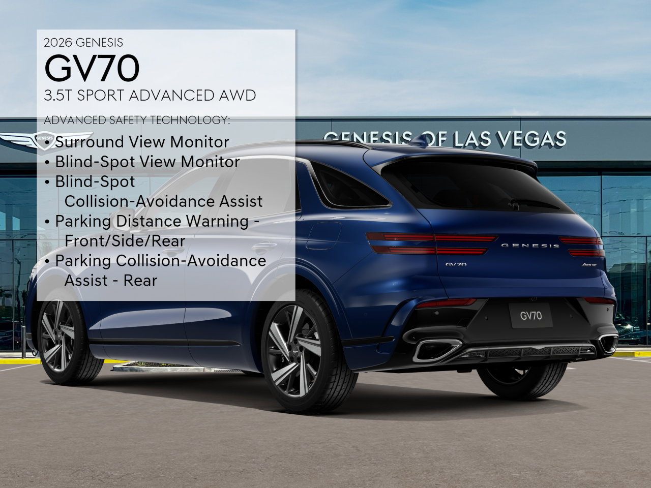 2026 GENESIS GV70 Sport Advanced - Photo 7