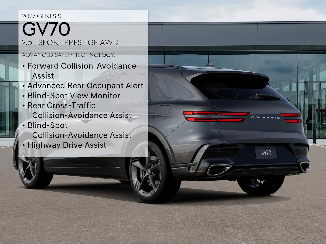 2027 GENESIS GV70 Sport Prestige - Photo 7