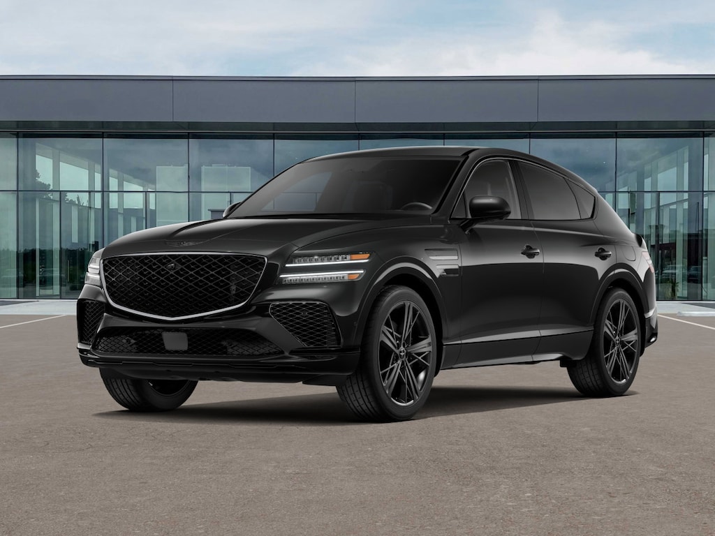New 2026 Genesis GV80 Coupe 3.5T E-SC Mhev Prestige Black SUV