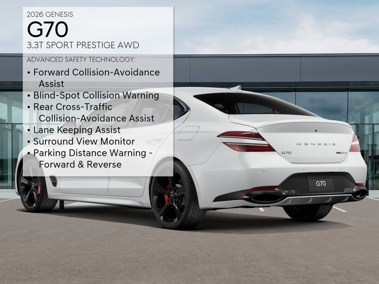 2026 GENESIS G70 Sport Prestige - Photo 7