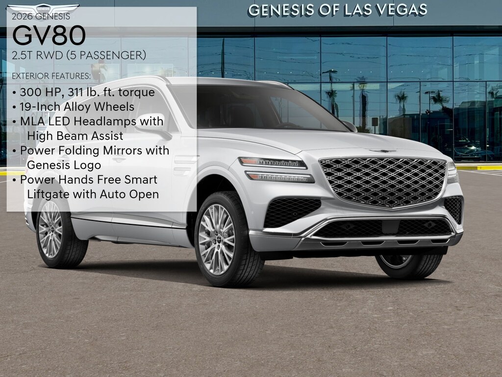 New 2026 Genesis GV80 2.5T SUV