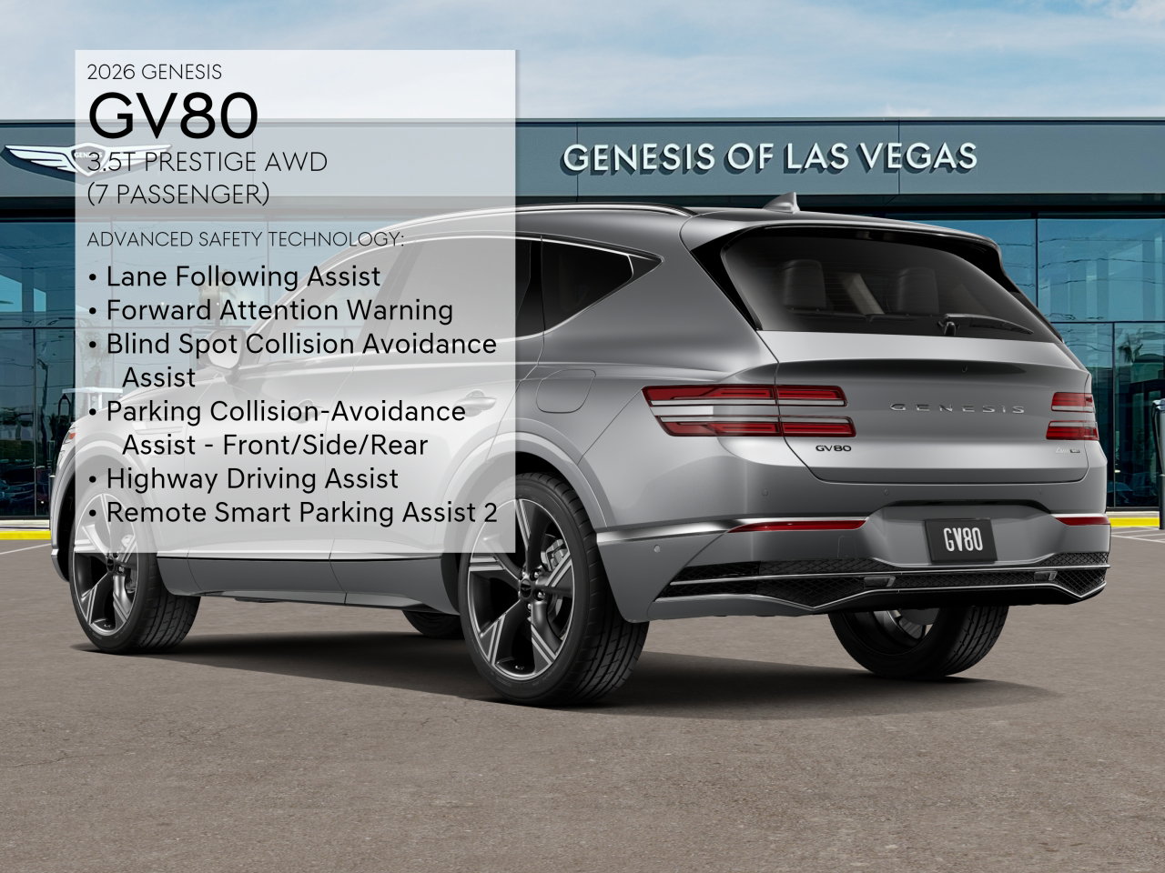 2026 GENESIS GV80 Prestige - Photo 7