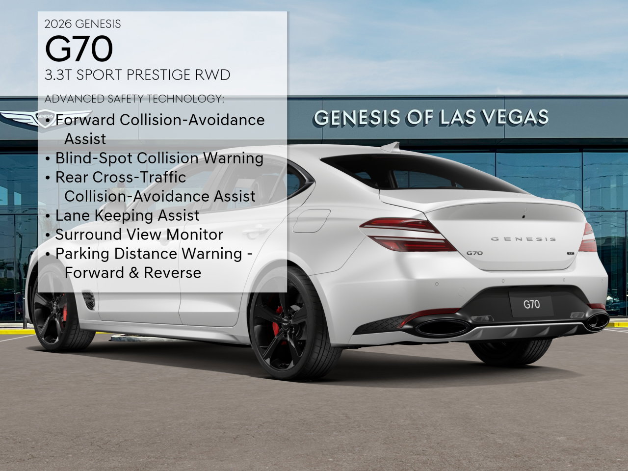 2026 GENESIS G70 Sport Prestige - Photo 7