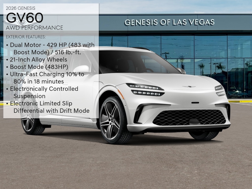 New 2026 Genesis GV60 Performance SUV
