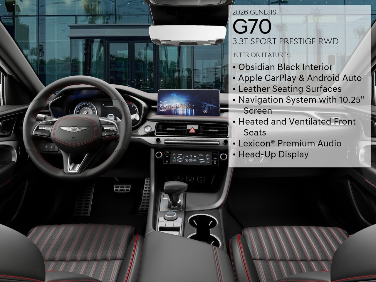 2026 GENESIS G70 Sport Prestige - Photo 17