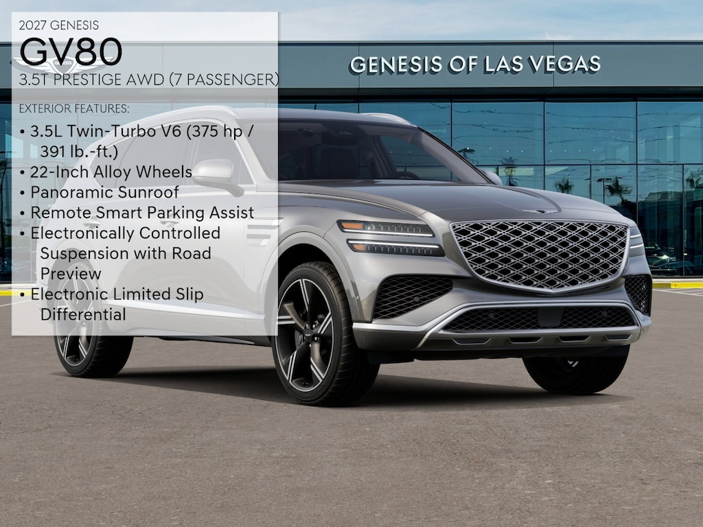 New 2027 Genesis GV80 3.5T Prestige SUV