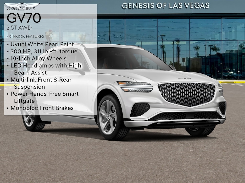 Used 2026 Genesis GV70 2.5T SUV