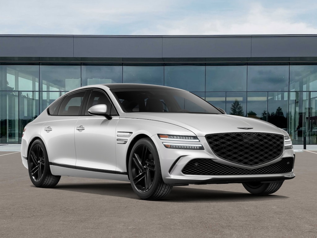 New 2026 Genesis G80 3.5T Prestige Black Sedan