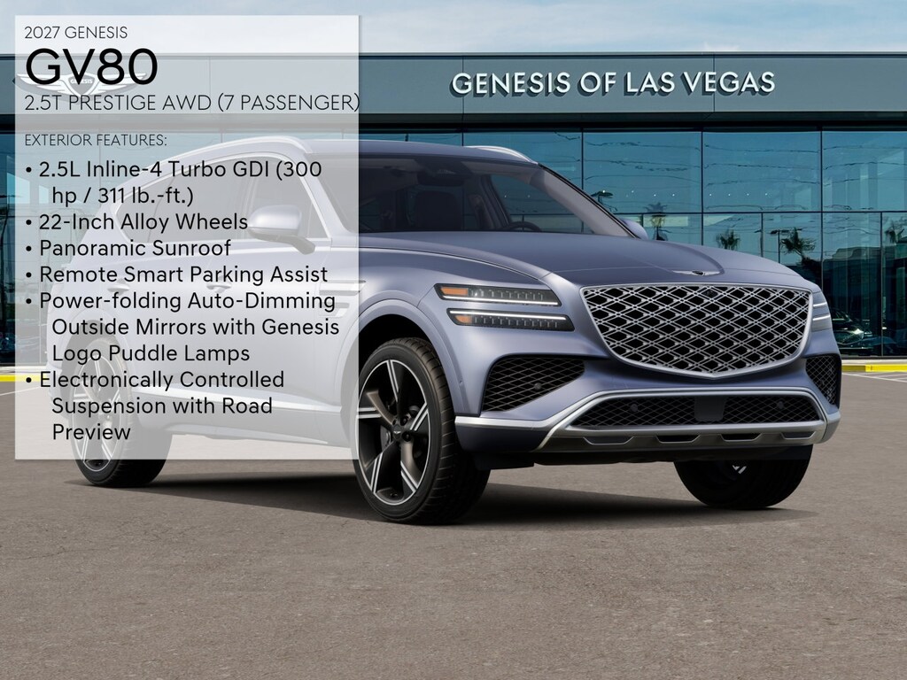 New 2027 Genesis GV80 2.5T Prestige SUV