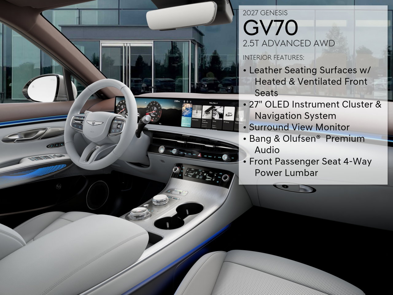 2027 GENESIS GV70 Advanced - Photo 18