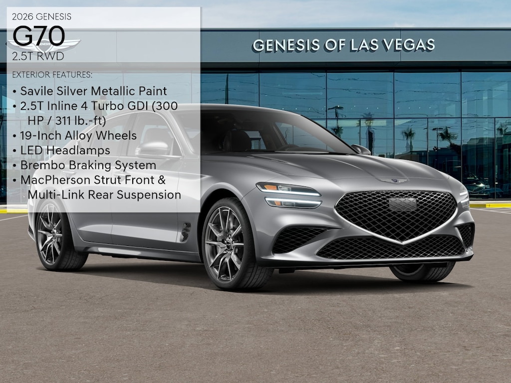 New 2026 Genesis G70 2.5T Sedan