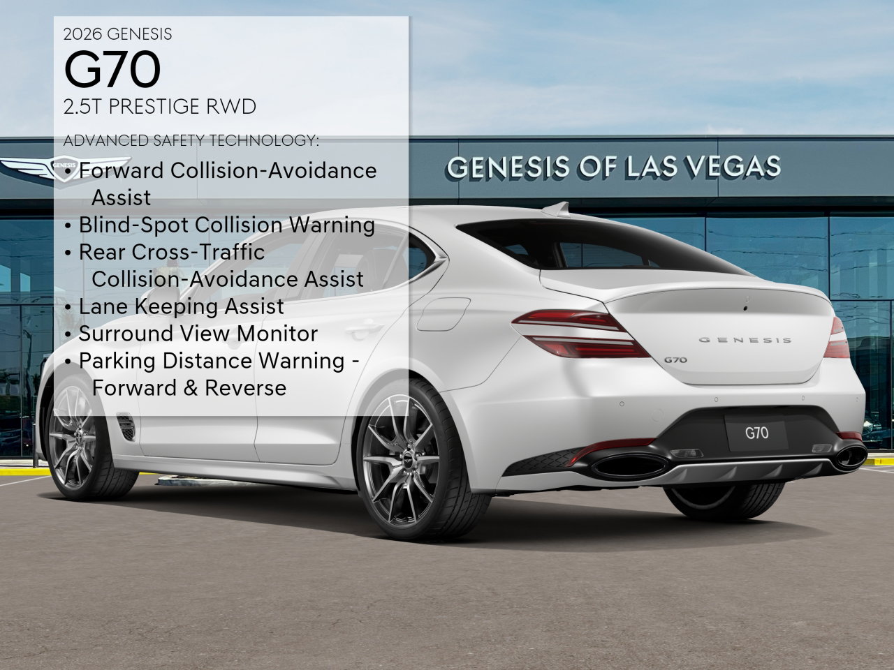 2026 GENESIS G70 Prestige - Photo 7