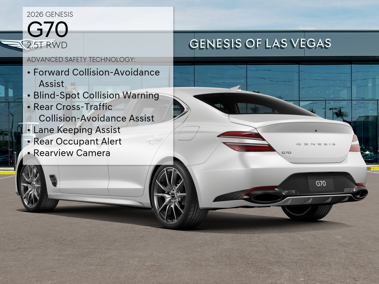 2026 GENESIS G70 Standard - Photo 34
