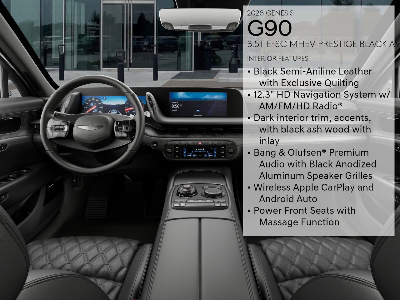 2026 GENESIS G90 Prestige Black - Photo 17