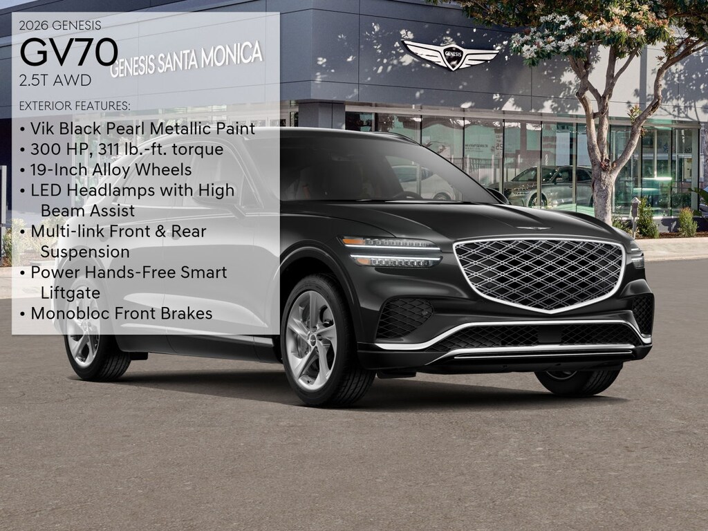 New 2026 Genesis GV70 2.5T SUV