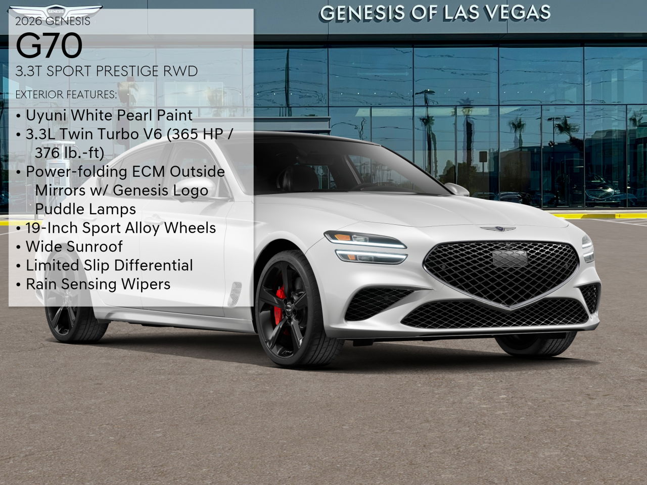 2026 Genesis G70 3.3T Sport Prestige photo 3