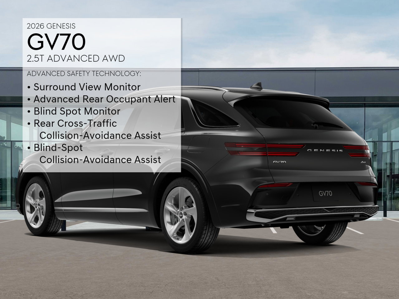 2026 GENESIS GV70 Advanced - Photo 7