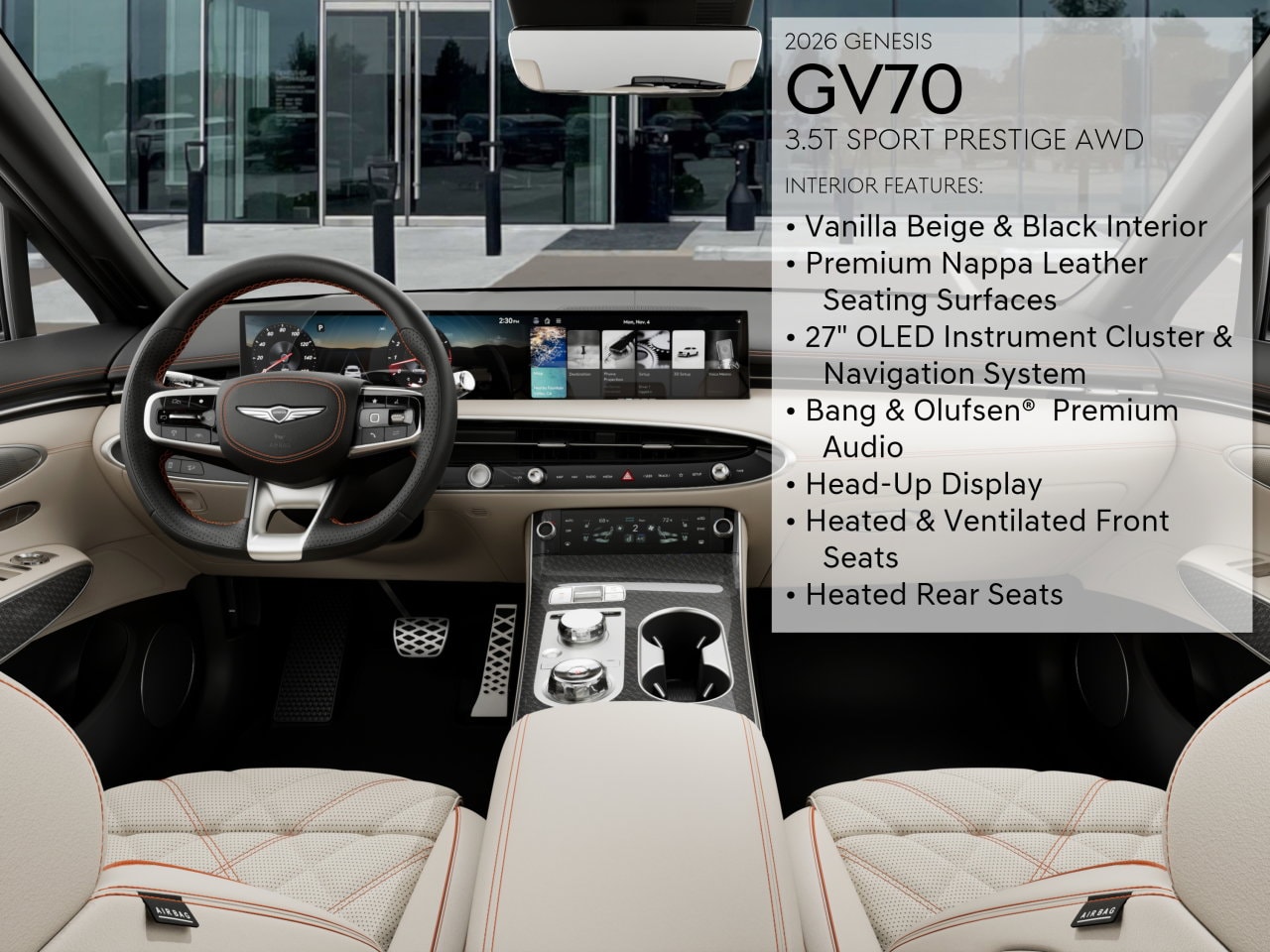 2026 GENESIS GV70 Sport Prestige - Photo 49
