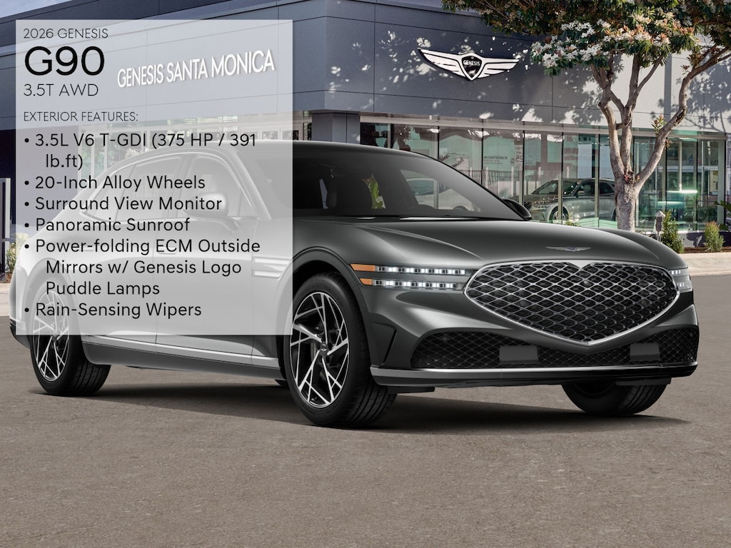 2026 Genesis G90 3.5T AWD photo 4