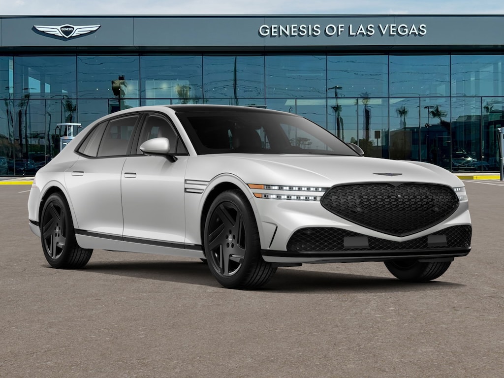 New 2026 Genesis G90 3.5T E-SC Mhev Prestige Black Sedan