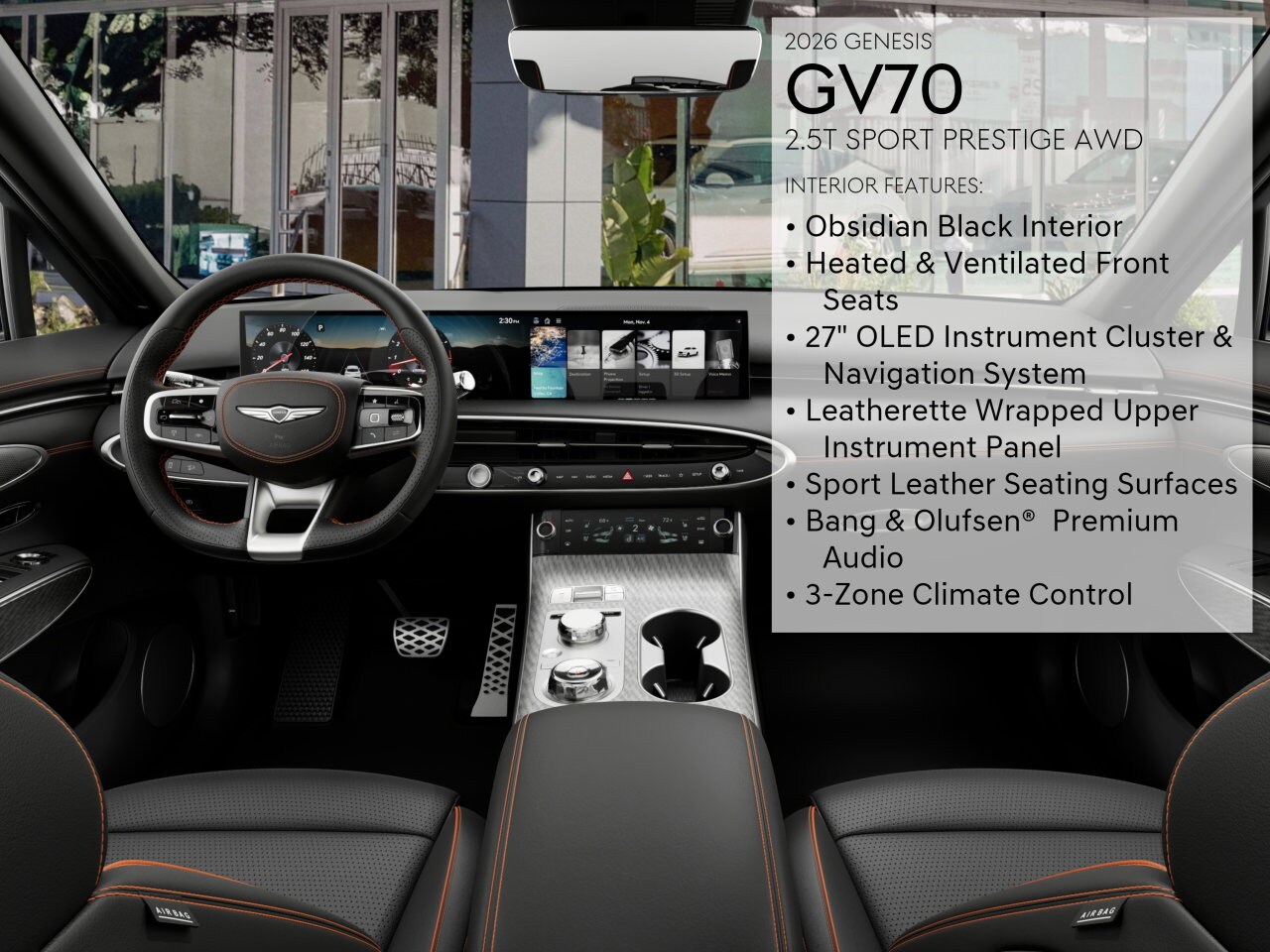 2026 GENESIS GV70 Sport Prestige - Photo 76