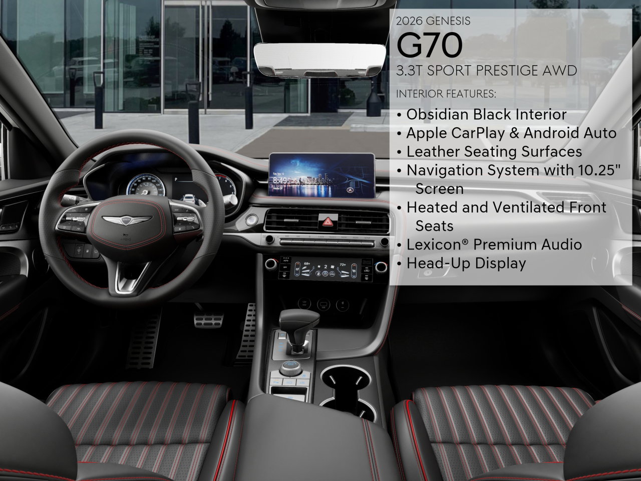 2026 GENESIS G70 Sport Prestige - Photo 17