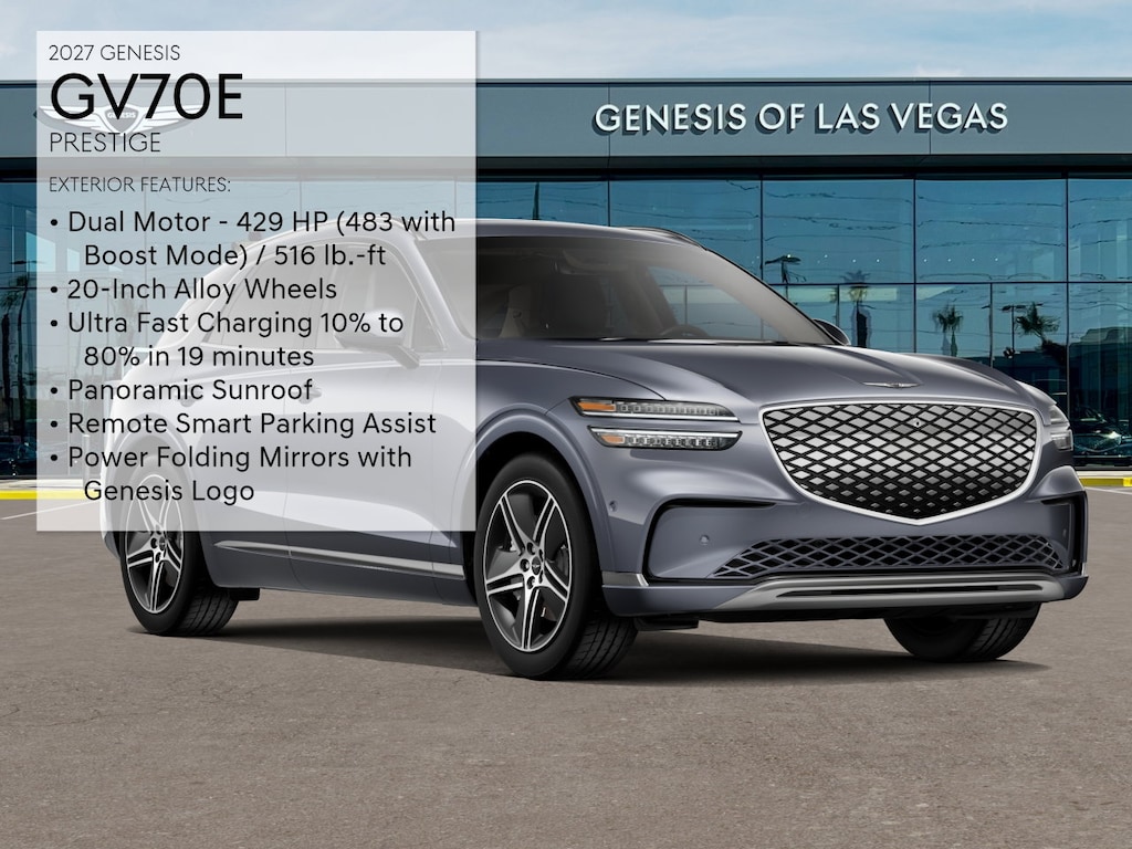 New 2027 Genesis Electrified GV70 Prestige 20 SUV