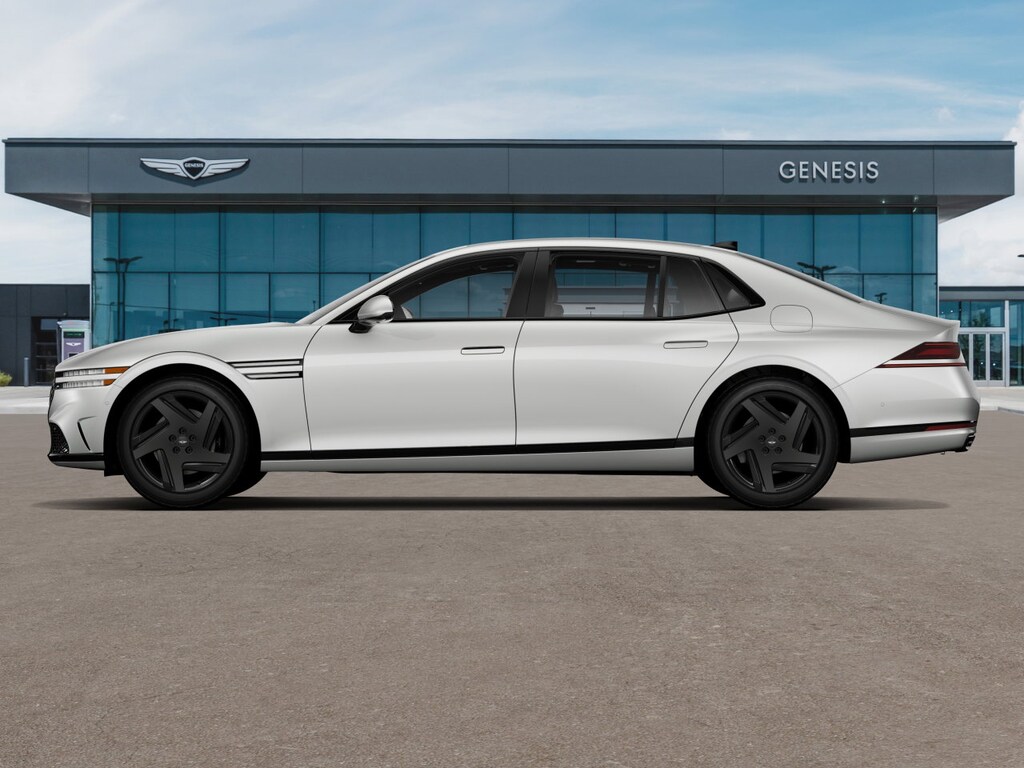 New 2026 Genesis G90 3.5T E-SC Mhev Prestige Black Sedan