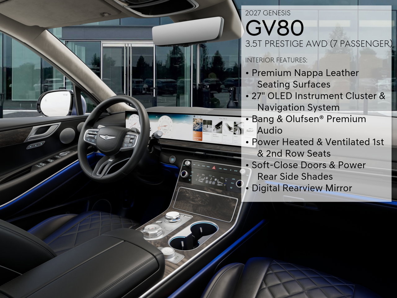 2027 GENESIS GV80 Prestige - Photo 17