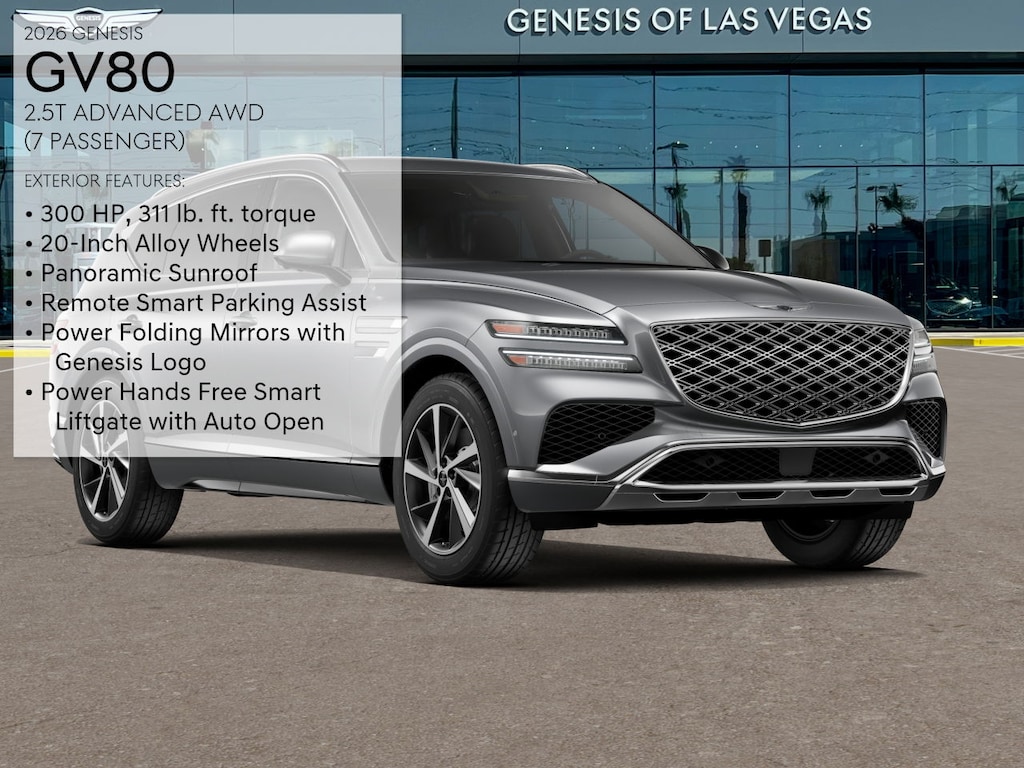 New 2026 Genesis GV80 2.5T Advanced SUV
