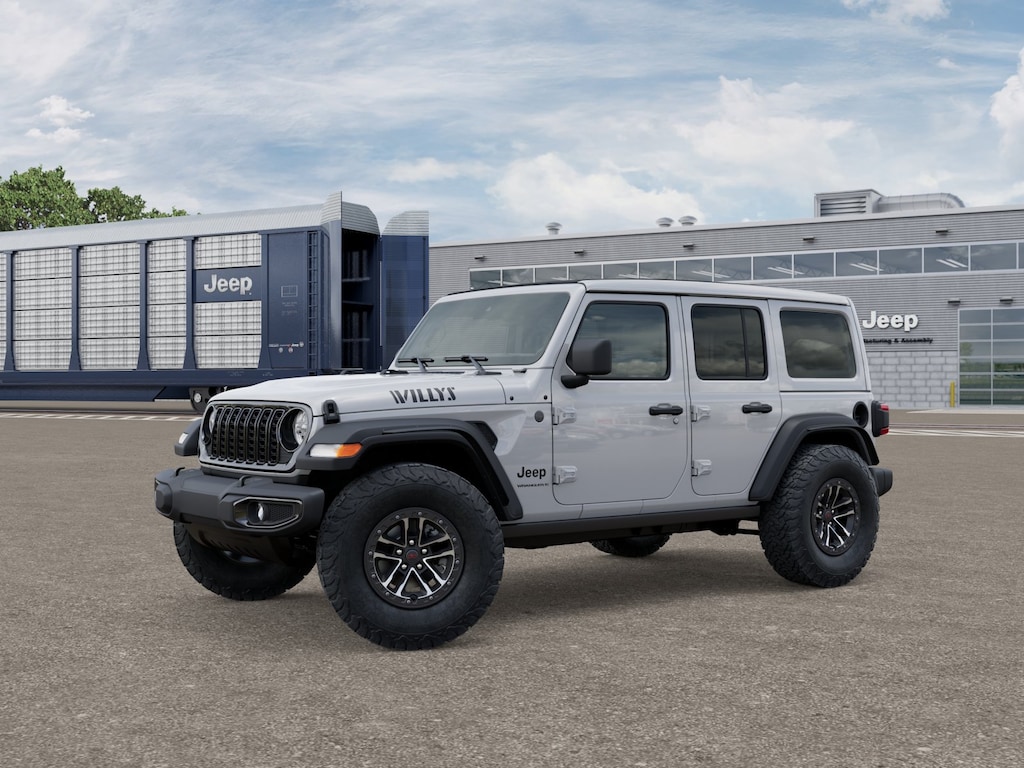 New 2025 Jeep Wrangler 4-DOOR WILLYS Sport Utility