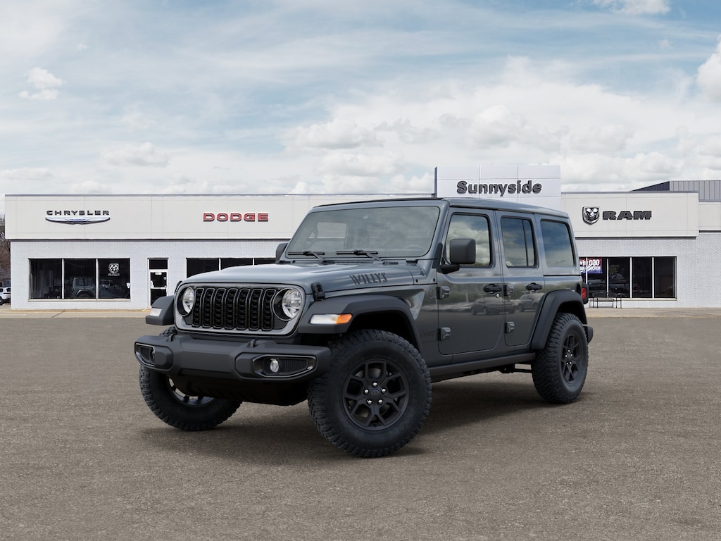 New 2026 Jeep Wrangler 4-DOOR WILLYS Sport Utility