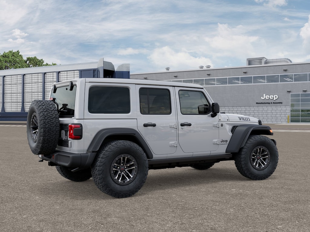New 2025 Jeep Wrangler 4-DOOR WILLYS Sport Utility