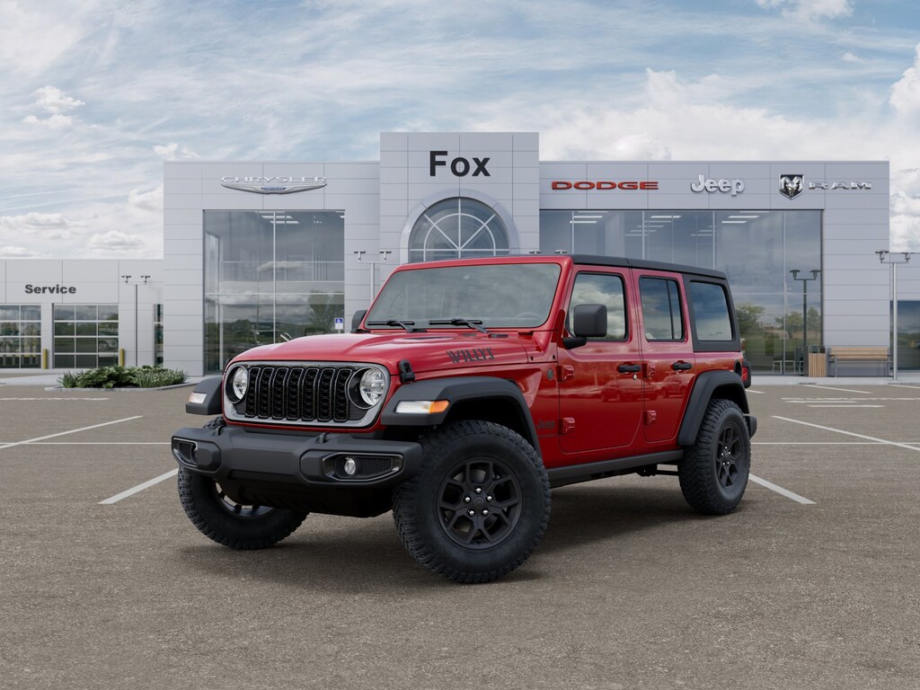 New 2026 Jeep Wrangler 4-DOOR WILLYS Sport Utility